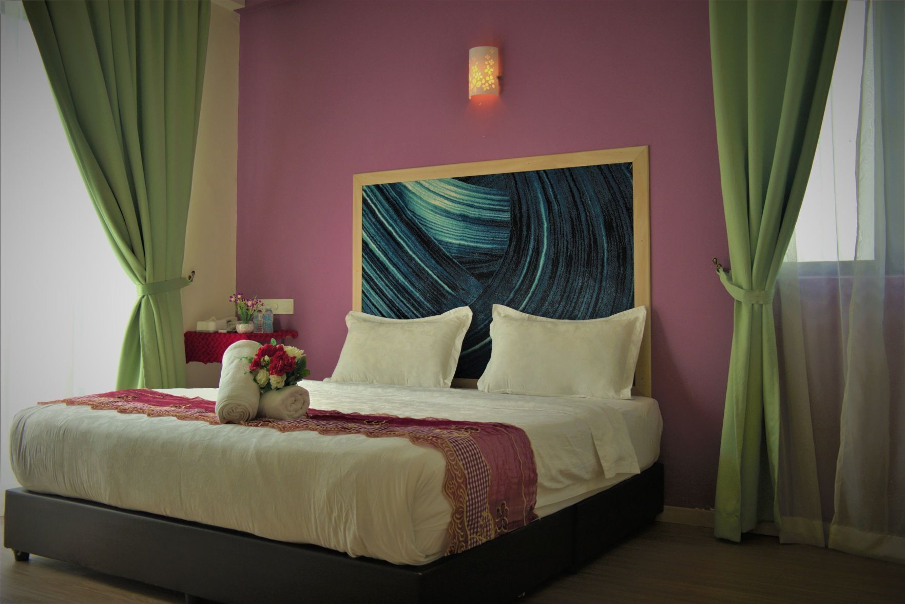 Desk, iron/ironing board, free WiFi, bed sheets