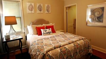 1 間睡房、熨斗/熨衫板、免費 Wi-Fi、床單