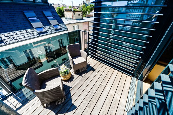 Luxury-Apartment | Balkon