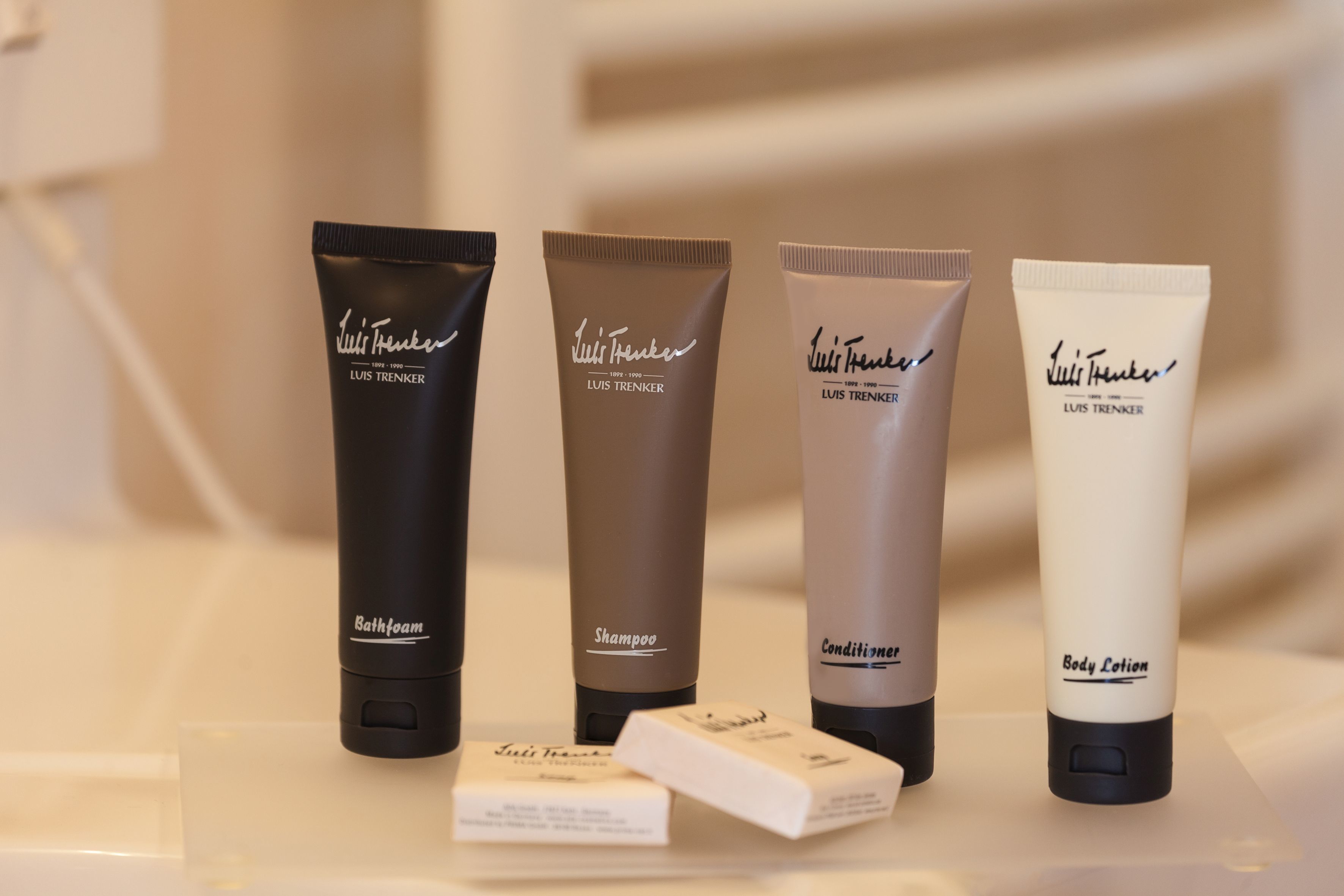 free toiletries, hair dryer, bathrobes, slippers