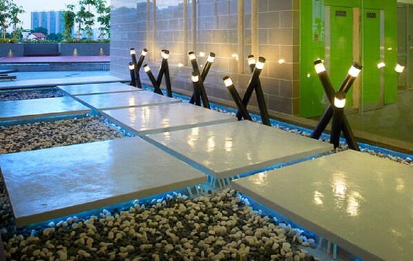 บริเวณนั่งเล่นที่ล็อบบี้