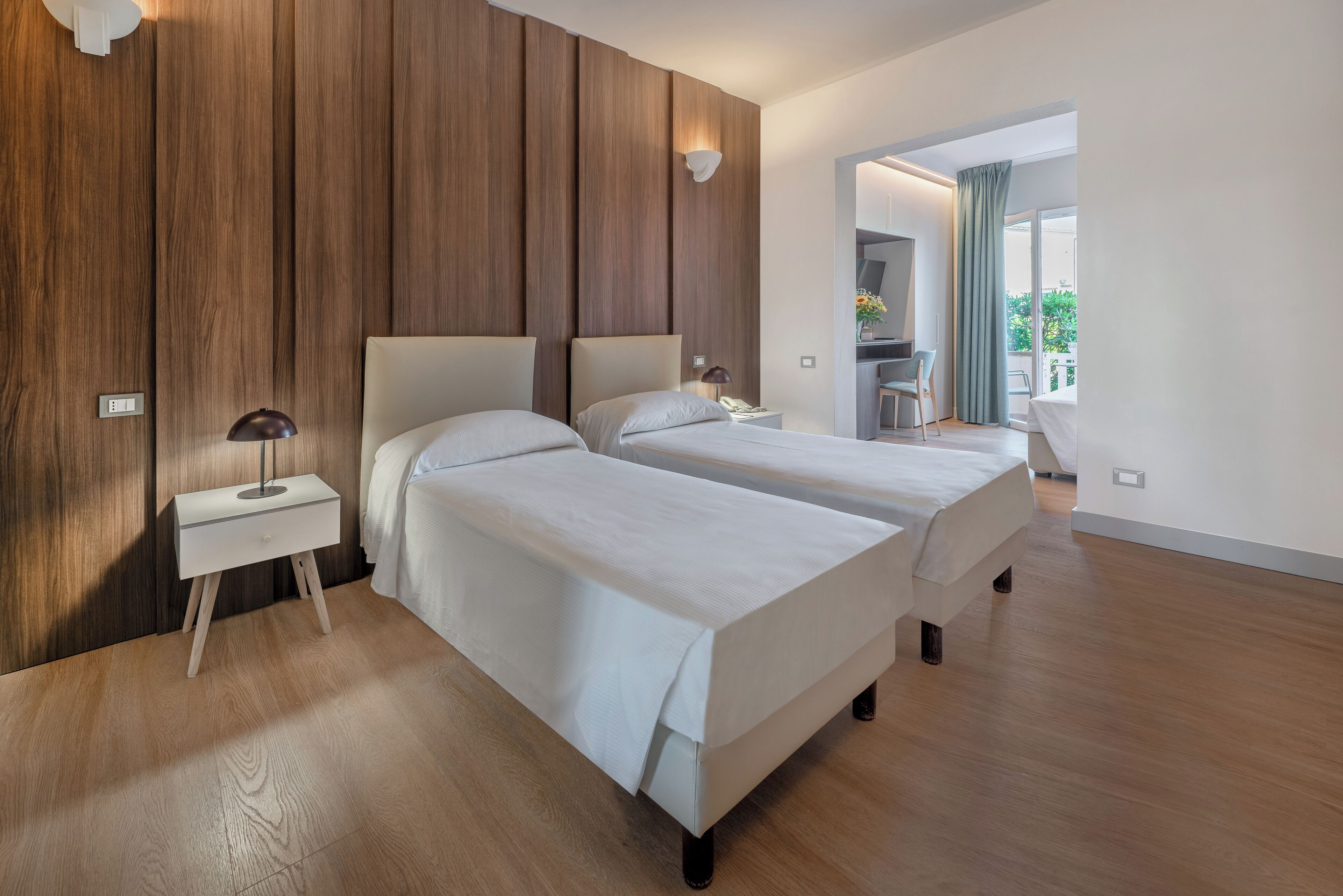 family quadruple room | 1 bedroom, minibar, in-room safe, desk