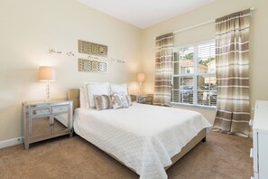 4 bedrooms, travel cot, WiFi, bed sheets