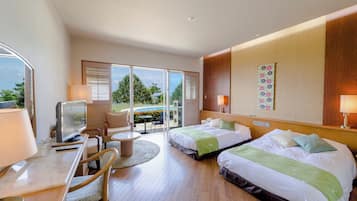 Zimmersafe, Schreibtisch, kostenlose Babybetten, kostenloses WLAN