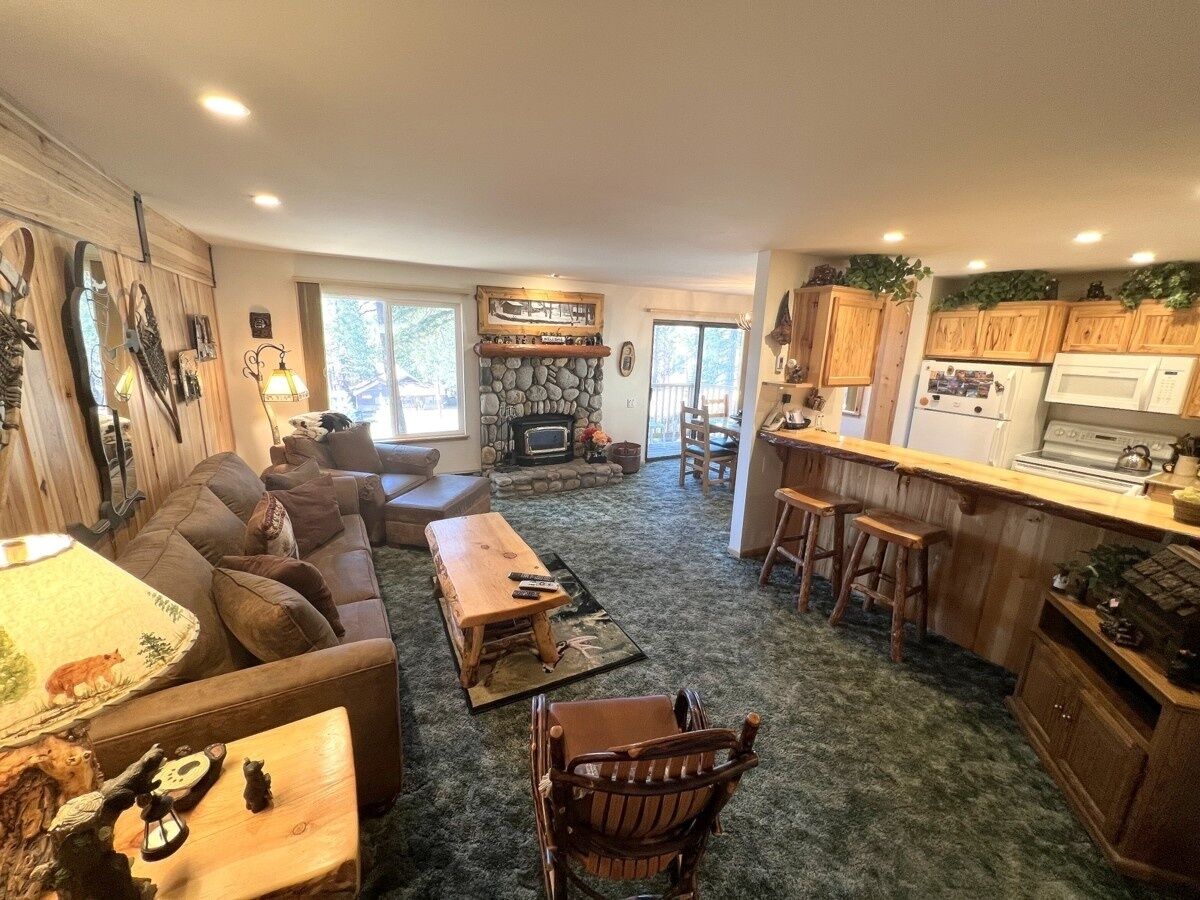 TV, fireplace, DVD player