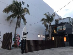 Fassade der Unterkunft