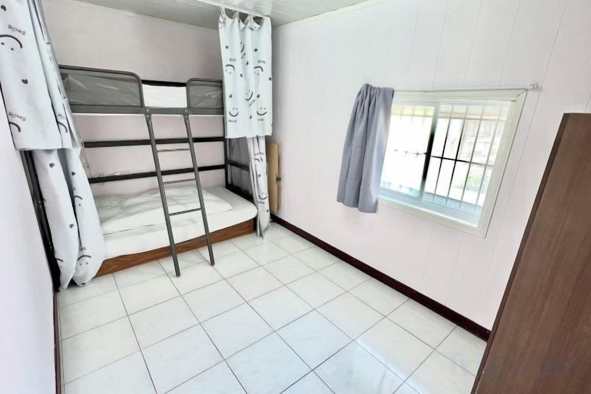 Down comforters, blackout drapes, soundproofing, WiFi (free)