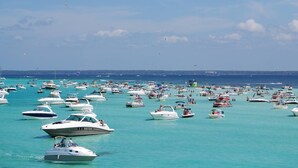 A marina filled with various boats and yachts.