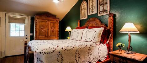 1 bedroom, bed sheets