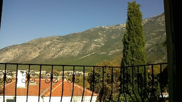Vue sur les montagnes