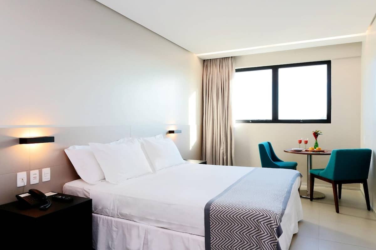 Minibar, in-room safe, desk, blackout curtains