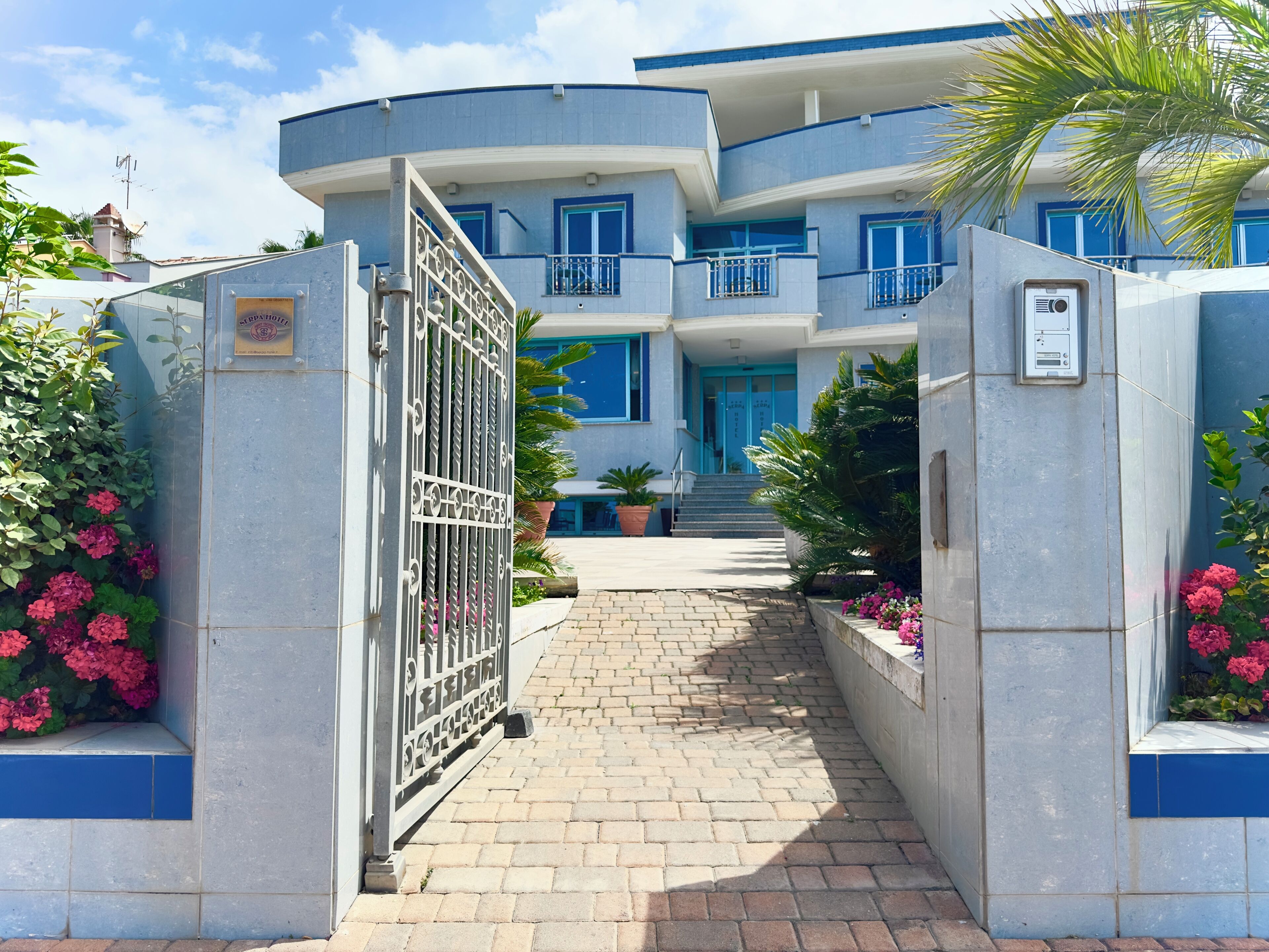 Fassade der Unterkunft