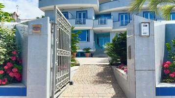 Fassade der Unterkunft