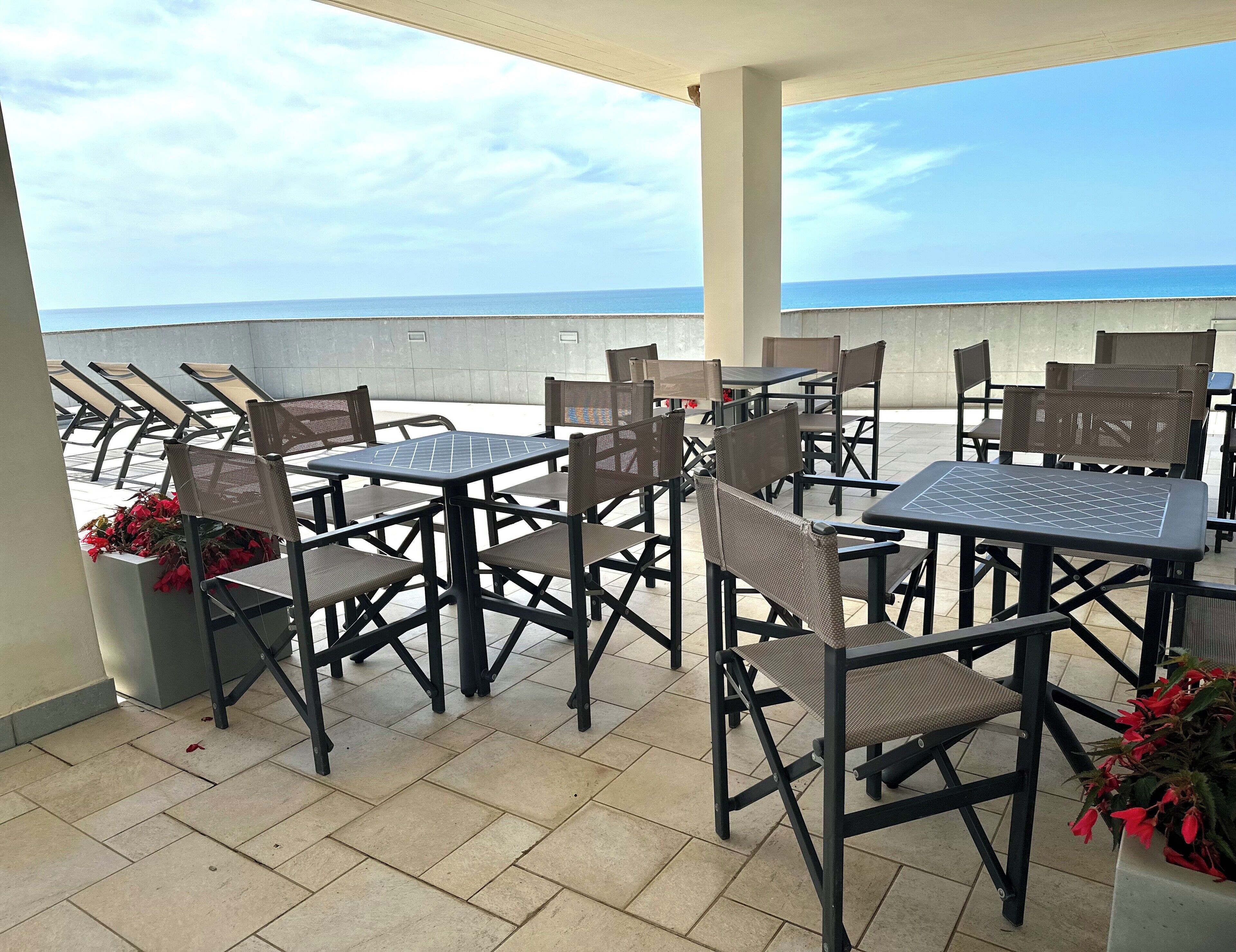 Terrasse sur le toit