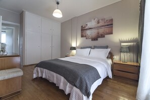 Apartment, Balcony | 1 bedroom, desk, iron/ironing board, free WiFi