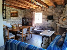 Smart TV, chimenea, Netflix, servicios de streaming