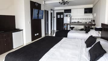 Executive Stüdyo | Mısır pamuklu çarşaf takımı, kaliteli yatak takımı, minibar, odada kasa