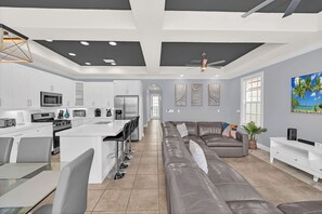 Smart TV, video games, table football