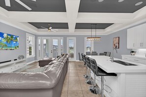 Smart TV, video games, table football