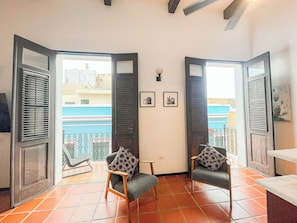 Panoramic Apartment (65 Fortaleza, Apt 5, San Juan PR 00901) | Living area