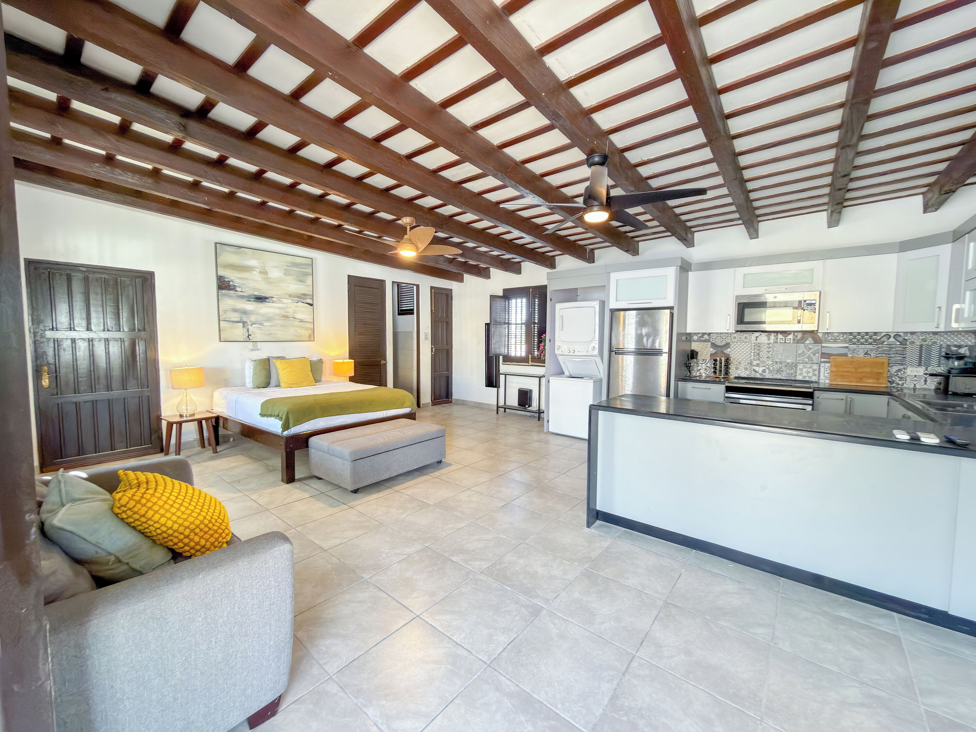 Romantic Apartment (65 Fortaleza, Apt 10, San Juan PR 00901) | 1 bedroom, premium bedding, memory foam beds, individually decorated