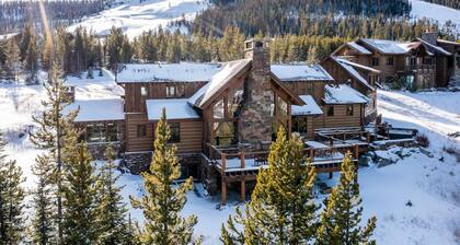 Upea ski-in, ski-out Lodge kanssa kylpytynnyri, kotiteatteri, ja runsaasti tilaa suurille ryhmille