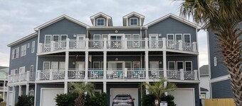 4 BR Corner Unit Oceanfront Steps to it all!
