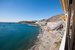 On the beach, beach towels - Modern Beach Apartment with Spectacular Views  (Patalavaca)