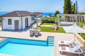 Pool - Villa Terra - One Bedroom Villa, Sleeps 2 (Ionian Islands)