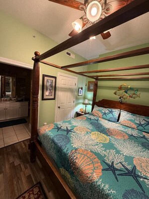2 bedrooms, iron/ironing board, free WiFi, bed sheets - Serenity by the Sea - Spacious End Unit Suite w/ Coastal Gulf Views - Lg Balcony (Panama City Beach)