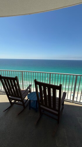 Your Front Row Seat to the Gulf-Premium Corner Unit- w/ Spacious Huge Balcony!