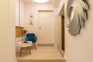 Luxury-Zimmer (Jasmine) | Wohnbereich | Flachbildfernseher
