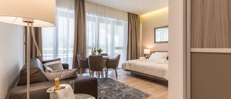 Luxury Studio (Begonia) | Living area | Flat-screen TV