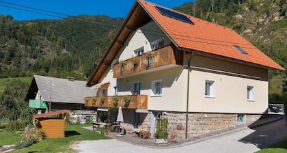 Ela Apartments - 2, 1 makuuhuoneen huoneisto alppikylässä Dovje (nukkuu 3)