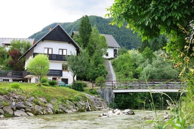 Mostnica Cottage - Holiday home rental  in Stara Fuzina Lake Bohinj, sleeps 12