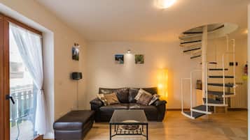 Smart TV, chimenea, reproductor de DVD