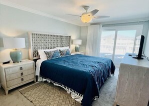 2 bedrooms, iron/ironing board, free WiFi, bed sheets - Beachside Escape | Spacious 1BR with Balcony (Destin)