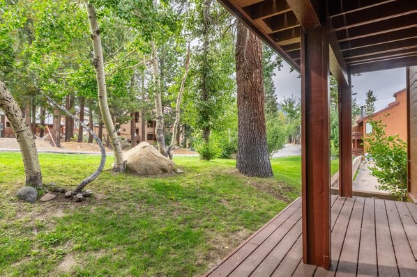 Overnattingsstedets uteområder