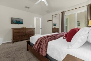 4 bedrooms, travel cot, WiFi, bed sheets