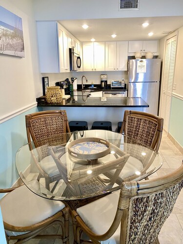 Still enjoy the beach!  Nov & Dec pool & hot tub refurbished special price