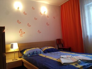 1 bedroom, iron/ironing board, free WiFi, bed sheets