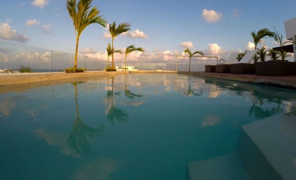 Alberca al aire libre 