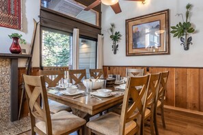 Dining - Top-Floor Condo with Shared Hot Tub! Lodge Amenities! (Mammoth Lakes)