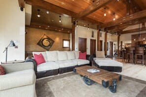 TV, fireplace, DVD player