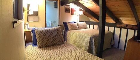 2 habitaciones y ropa de cama