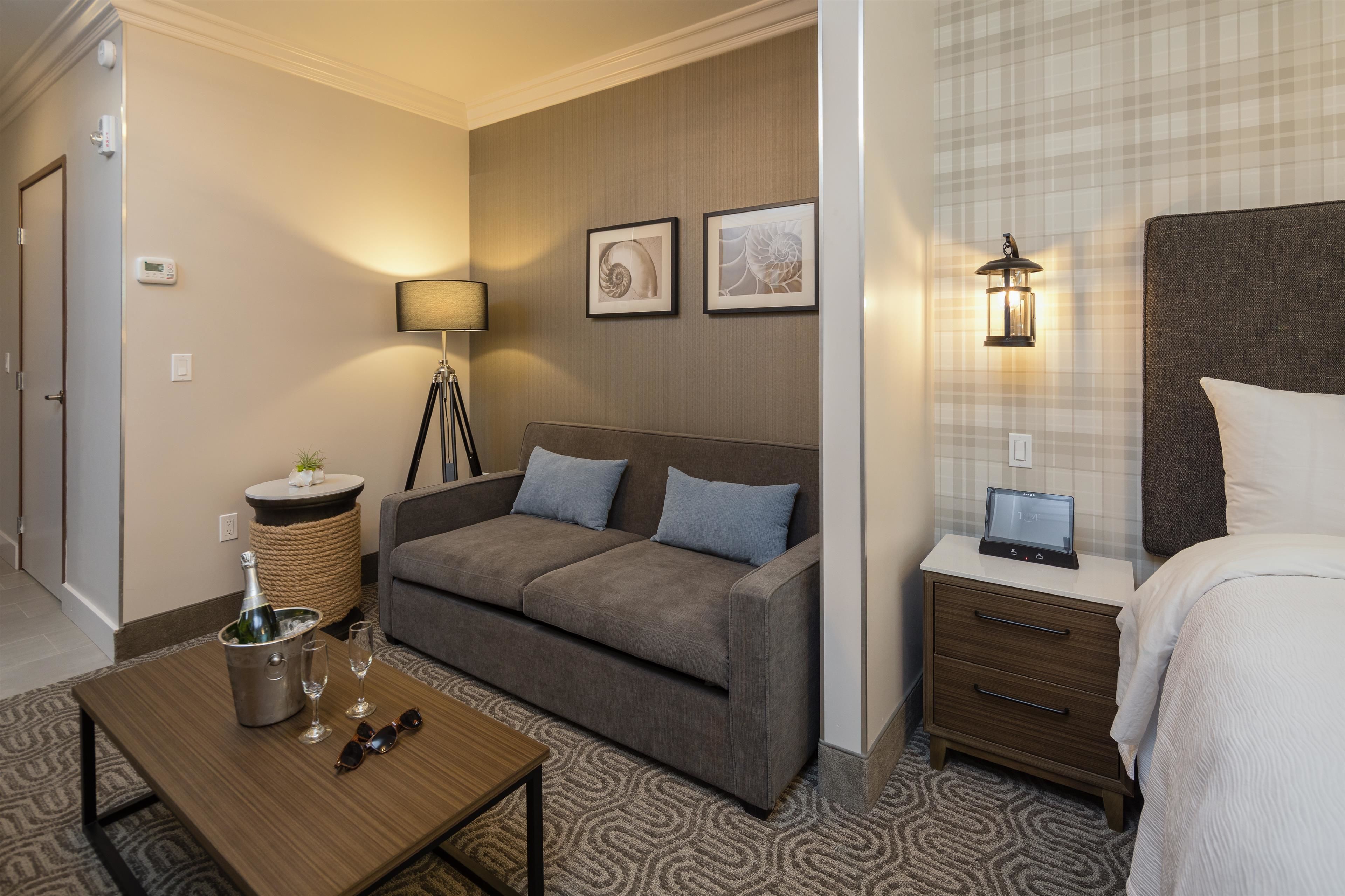 suite, 1 king bed, non smoking, fireplace (with sofabed) | desk, laptop workspace, iron/ironing board, free cots/infant beds