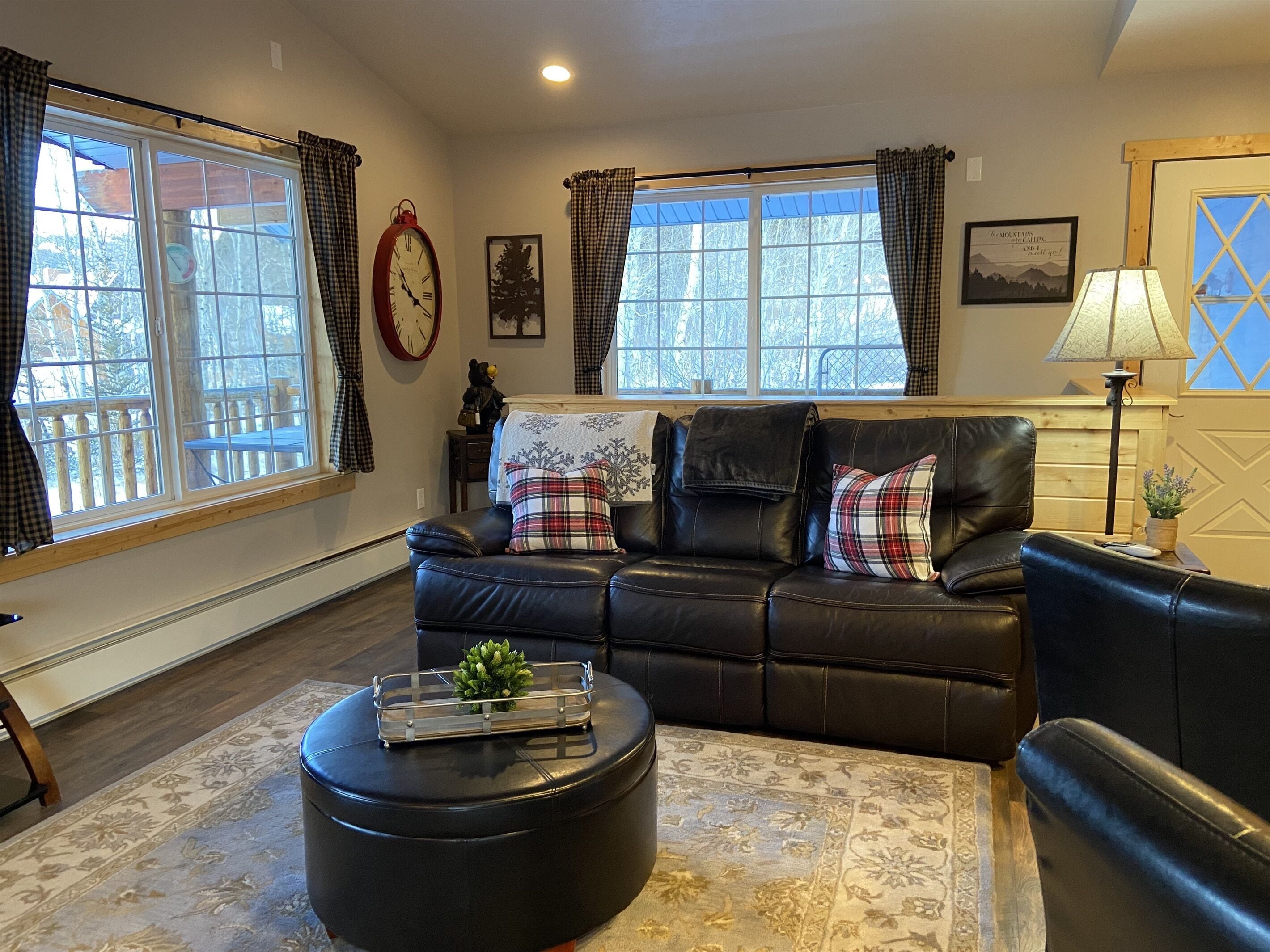 Smart TV, DVD player, table football, video library