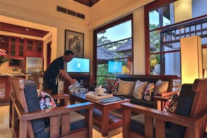 Interior - 3BR Luxury Villa In Jimbaran - Access To Echo Beach! - CHILDREN FRIENDLY! (Jimbaran)