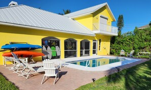 Außenpool, beheizter Pool