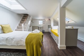 2 dormitorios, tabla de planchar con plancha, Internet y ropa de cama